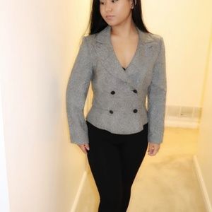 Vintage givenchy peplum blazer